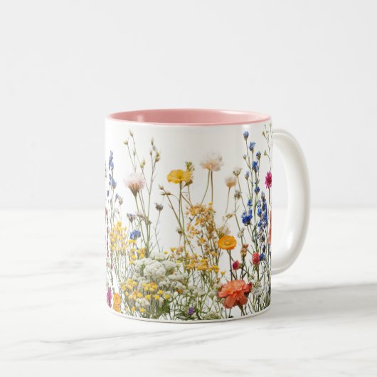 Zweifarbige Tasse 11 oz (rosa) (VorderseiteRechts)