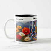 Zweifarbige Tasse, 325 ml Tasse (Links)