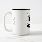 zweifarbige Tasse 444 ml (Links)