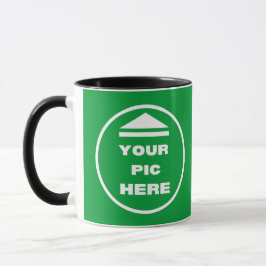 Zweifarbige Tasse - Bild 11 oz Schwarz hinzufügen