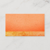 Zweifarbige Tone-Blöcke Visitenkarte (Rückseite)