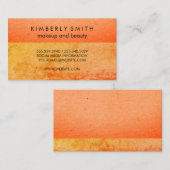 Zweifarbige Tone-Blöcke Visitenkarte (Vorne/Hinten)