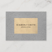 Zweifarbige Tone-Blöcke Visitenkarte (Vorderseite)