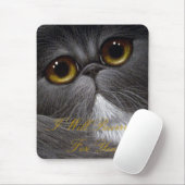 ZWEIFARBIGER PERSISCHER CAT Mousepad (Mit Mouse)