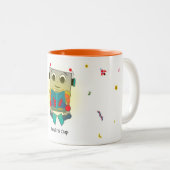 Zweifarbiger Robot Coffee Cup Zweifarbige Tasse (VorderseiteRechts)