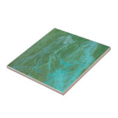 Zweifarbiges Design aus grünem Marmor Fliese (Seite)