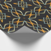 zweifarbiges filigranes Packpapier (Ecke)