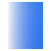 Zweifarbiges Gradient ombre elektrisch blau Tischdecke (Vorderseite)