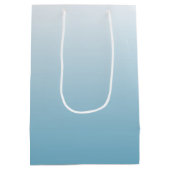 Zweifarbiges Gradienten Ober Engel Blau Mittlere Geschenktüte (Rückseite)