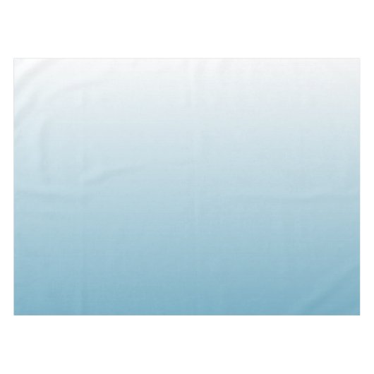 Zweifarbiges Gradienten Ober Engel Blau Tischdecke (Vorderseite (Horizontal))