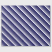 Zweifarbiges Gradienten Obrenblau Geschenkpapier (Flach)