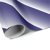 Zweifarbiges Gradienten Obrenblau Geschenkpapier (Rolleneckpunkt)