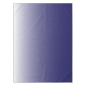Zweifarbiges Gradienten Obrenblau Tischdecke (Vorderseite)