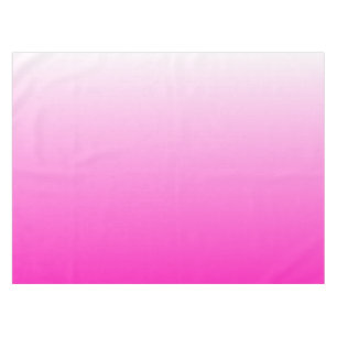 Zweifarbiges Gradienten ombre hot pink Tischdecke