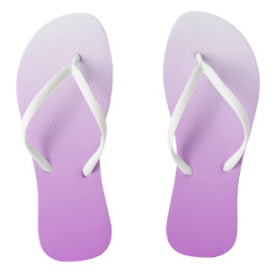 Zweifarbiges Gradienten ombre lilac lila Badesandalen