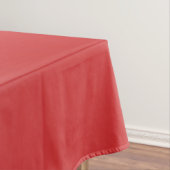 Zweifarbiges Gradientenrot Tischdecke (Beispiel)