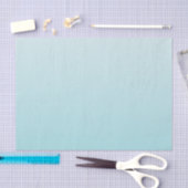 Zweifarbiges helles blaues Gewebepapier Seidenpapier (Handwerk)