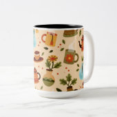 Zweifarbiges Kaffeetasse (VorderseiteRechts)