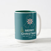 Zweifarbiges Kaffeetasse (VorderseiteRechts)