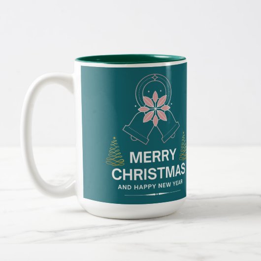 Zweifarbiges Kaffeetasse (Links)
