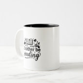 Zweifarbiges Kaffeetasse (Vorderseite Links)