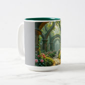 Zweifarbiges Kaffeetasse 15oz (Vorderseite Links)