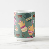 Zweifarbiges Tassendesign  Kaffeetasse (Mittel)