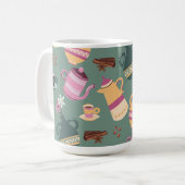 Zweifarbiges Tassendesign  Kaffeetasse (Vorderseite Links)