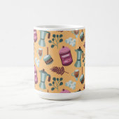 Zweifarbiges Tassendesign  Kaffeetasse (Mittel)