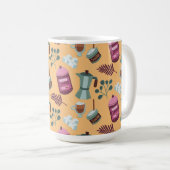 Zweifarbiges Tassendesign  Kaffeetasse (VorderseiteRechts)