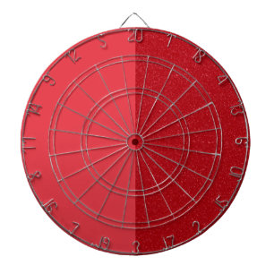 Zweifarbiges Tomatenrotes Dartboard – Anpassbar Dartscheibe