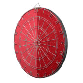 Zweifarbiges Tomatenrotes Dartboard – Anpassbar Dartscheibe (Vorderseite rechts)