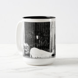 Zweifarbiges Trinkgefäß, 450 ml Erholung und Resil Zweifarbige Tasse