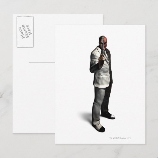 Zweifarbigkeit Postkarte (Vorne/Hinten)