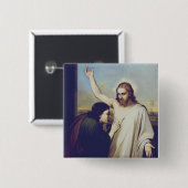 Zweifel an Saint Thomas von Silvestro Lega Button (Vorne & Hinten)