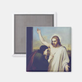 Zweifel an Saint Thomas von Silvestro Lega Magnet (Vorderseite/Rückseite)