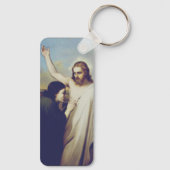 Zweifel an Saint Thomas von Silvestro Lega Schlüsselanhänger (Rückseite)