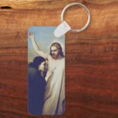 Zweifel an Saint Thomas von Silvestro Lega Schlüsselanhänger (Rückseite)