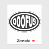 ZWEIFEL AUFKLEBER (Blatt)