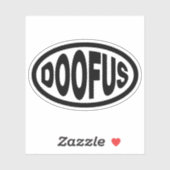 ZWEIFEL AUFKLEBER (Blatt)