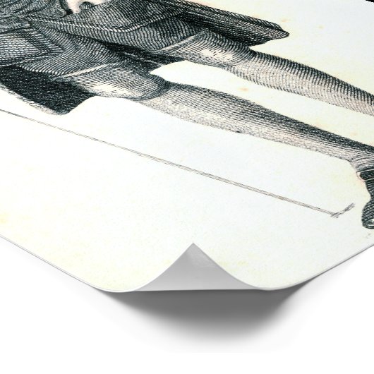 Zweifel - Kunstdruck Poster (Ecke)