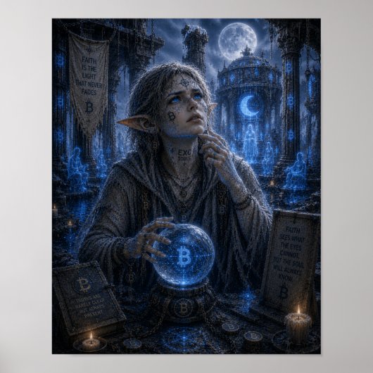 Zweifel / Orakel / Tempel des Mondes Poster (Vorne)