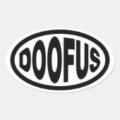 ZWEIFEL OVALER AUFKLEBER (Vorderseite)