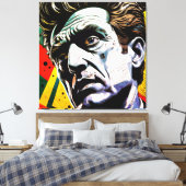 zweifelhaft leinwanddruck (Insitu (Schlafzimmer))