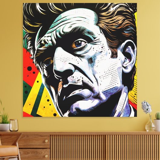 zweifelhaft leinwanddruck (Insitu (Wohnzimmer))