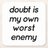 zweifelhafter Untersetzer (Vorderseite)