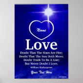 Zweifellos habe ich Liebe Sie Poster-Customizing Poster (Vorne)