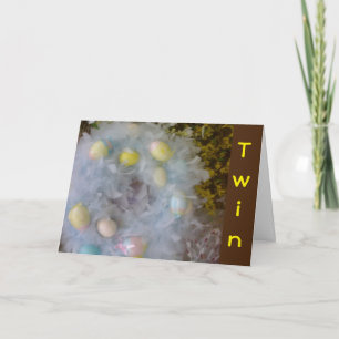 ZWEIFELLOS OSTERFREUNDLICHES FRÜHEN MIT HÜBSCHEN E FEIERTAGSKARTE