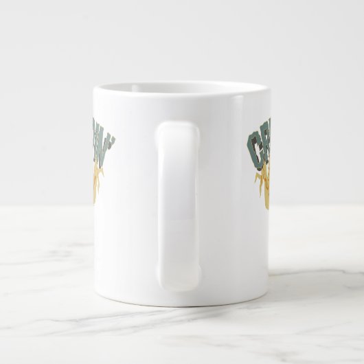 ZWEIFELVESTER MONSTER™ "Creepin" hinter SYLVESTER™ Jumbo-Tasse (Rückseite)