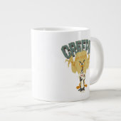 ZWEIFELVESTER MONSTER™ "Creepin" hinter SYLVESTER™ Jumbo-Tasse (Vorderseite Rechts)